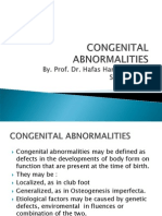 Congenital Abnormalities