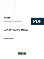 UFOM SDK Developer's Manual - v5.0 - Eng