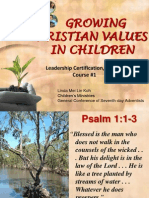 1) REVISED Growing Christian Values in Children