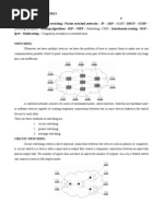 Cs52 Computer Networks Unit Iii 9 Circuit Switching vs. Packet Switching / Packet Switched Networks - IP - ARP - RARP - DHCP - ICMP