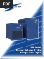 GTX Series Thermal Xchange Cycling Refrigeration Dryers: Great Lakes Air