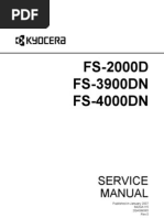 Kyocera Fs-2000d, Fs-3900dn, Fs-4000dn Service Manual