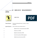 Unit 6: Electronic Distance Measurement (EDM)