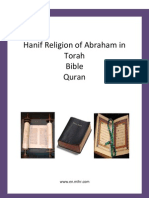 Hanif Religion of Abraham in Torah, Bible and Quran