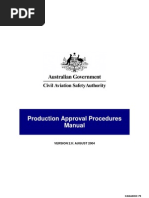 Production Approval Procedures Manual