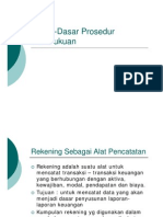 Dasar Dasar Prosedur Pembukuan