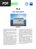 Gas Control Panel DP574e