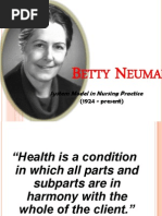 Betty Neuman Systems Model