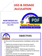 Dosages and Calculation