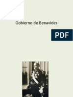 Gobierno de Benavides