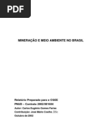 Mineração e Meio Ambiente No Brasil