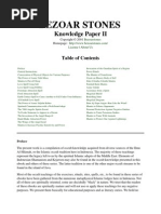 Knowledge Paper II