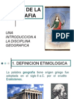 Teoria de La Geografia