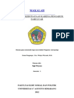 Makalah Perubahan Kebudayaan Karena Pengaruh Dari Luar