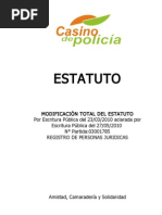 ESTATUTO Casino de Policia