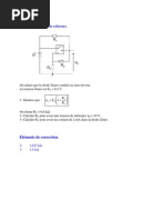 Exercices D'électronique