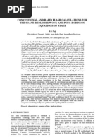 Numerical Procedures For EOS 1