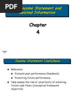 Wiley - Chapter 4: Income Statement and Related Information