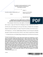 Certificate of No Objection To Twenty-Sixth Monthly Fee Statement of Mcdonald Hopkins LLC