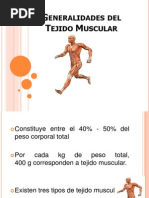 Generalidades Tejido Muscular