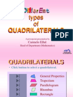 Quadrilaterals - Properties