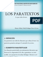 Elementos de Los Paratextos