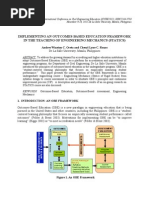 Implementing An Outcomes-Based Education Framework in The Teaching of Engineering Mechanics (Statics)