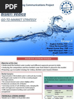 IMC Project Group5 Bisleri Vedica