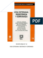 Ribla 14 - Vida Cotidiana Resistencia y Esperanza