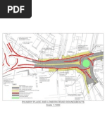 Picardy Place and London Road Roundabouts