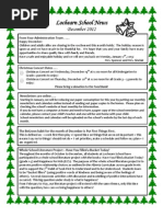 Lochearn School News December