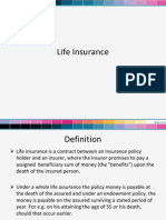 Lecture - 6 Life Insurance