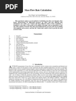 Lab2 - Mass Flow Rate