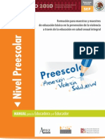 Manual Maestros Preesc Prevencion Violencia Educ Sexual Sep