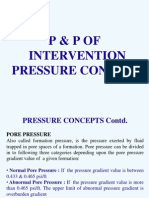 P&Pof Intervention Pressure Control