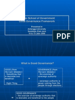 Lecture Part 3 - Good Governance