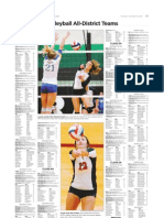 2012 All District Volleyball