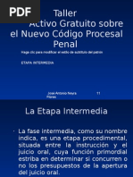 Etapa Intermedia en El Nuevo Codigo Procesal Penal