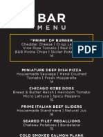 "Prime" DF Burger: Dinner Menu Available