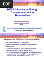 MEDA Initiative On Energy Conservation Act in Maharashtra: Hemantkumar H. Patil