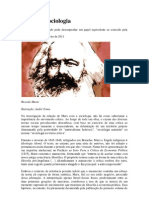 Marx e A Sociologia