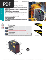 Banner Measuring Sensors