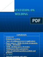 Welding Types Procedures Parameters