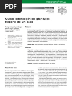 Quiste Odontogenico Glandular. Hospital Juarez