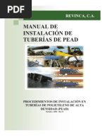 Manual de Instalación Tubería HDPE