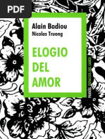 BADIOU, Alain - Elogio Del Amor (PDF)