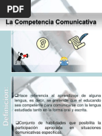 Competencia Comunicativa