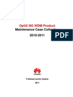 Optix NG WDM Maintenance Case Collection PDF