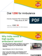 Dial 1298 For Ambulance - HSBC