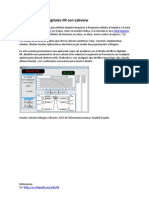 Diseño de Filtros Digitales IIR Con Labview